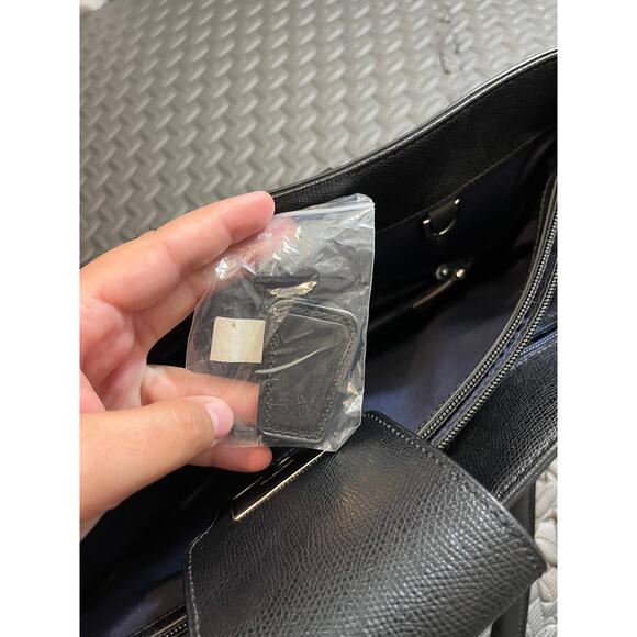 TUMI Sinclair Tegan Black Saffiano Leather Business Tote Shoulder‎ Bag #79385D - Picture 10 of 14